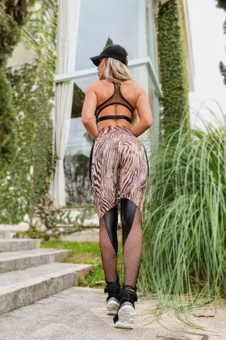 Legging Let's Gym Wild Heart Legging Let's Gym Wild Heart