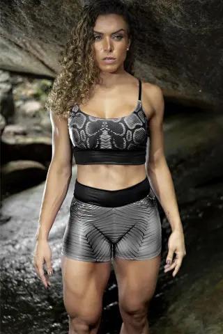 Reptilian Gray Dynamite Top Reptilian Gray Dynamite Top