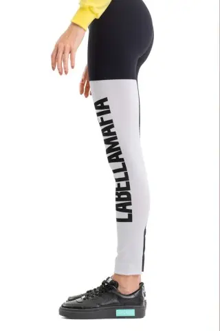 Labellamafia Fan Black Leggings Labellamafia Fan Black Leggings