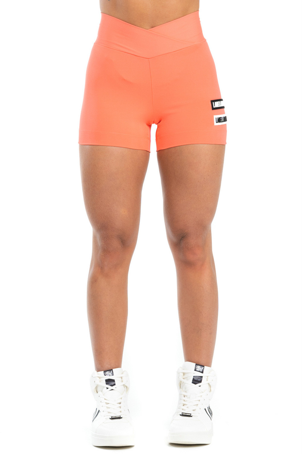 Labellamafia Go On Coral Shorts
