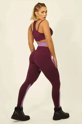Superhot Purple Leggings