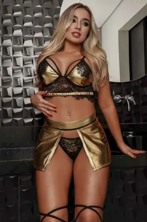 Conjunto Rainha Cleópatra