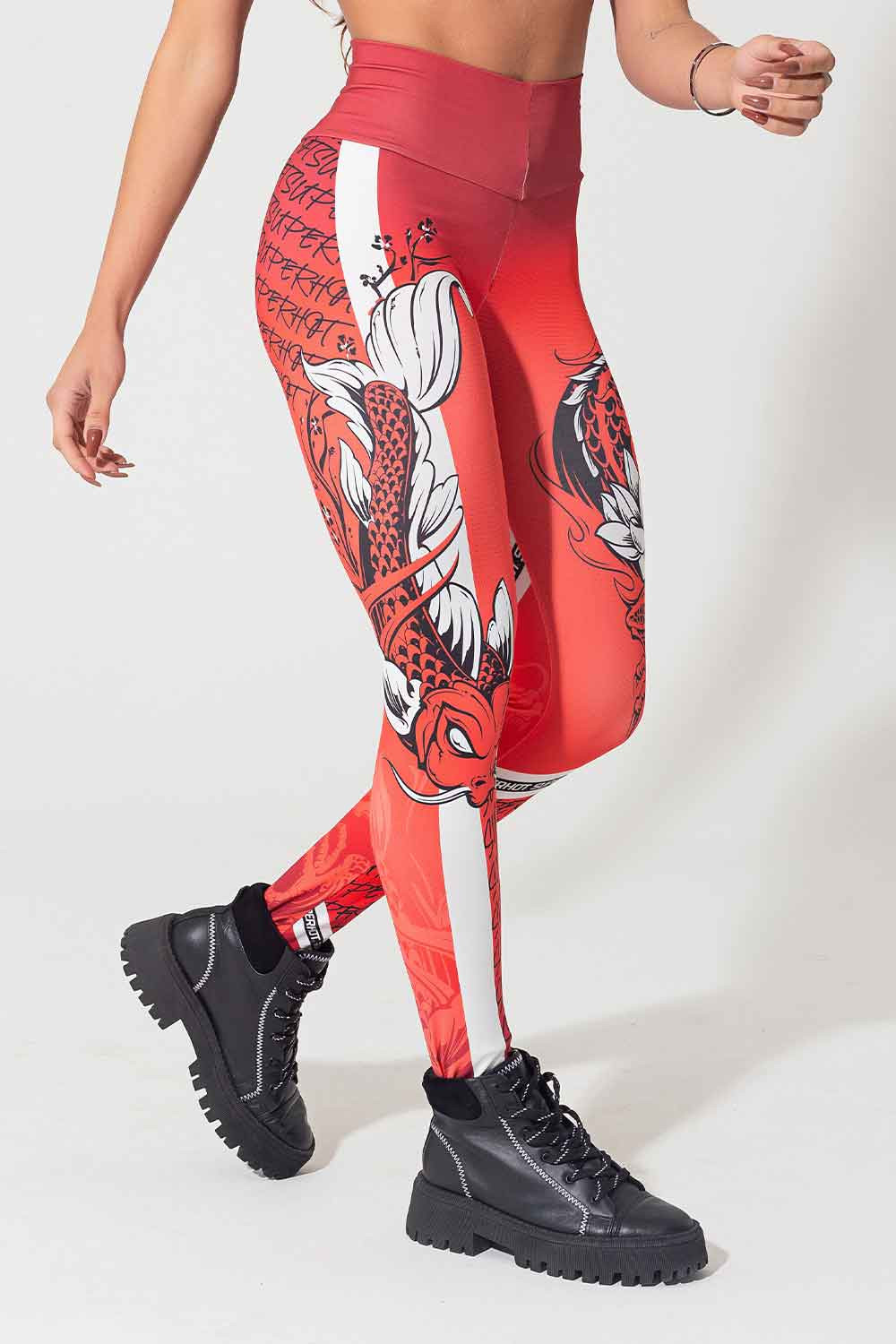 Leggings Superhot Red Dragon