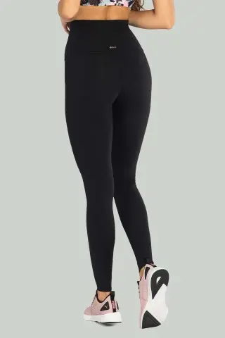 Legging Dussel Emana Cinza Power Legging Dussel Emana Cinza Power