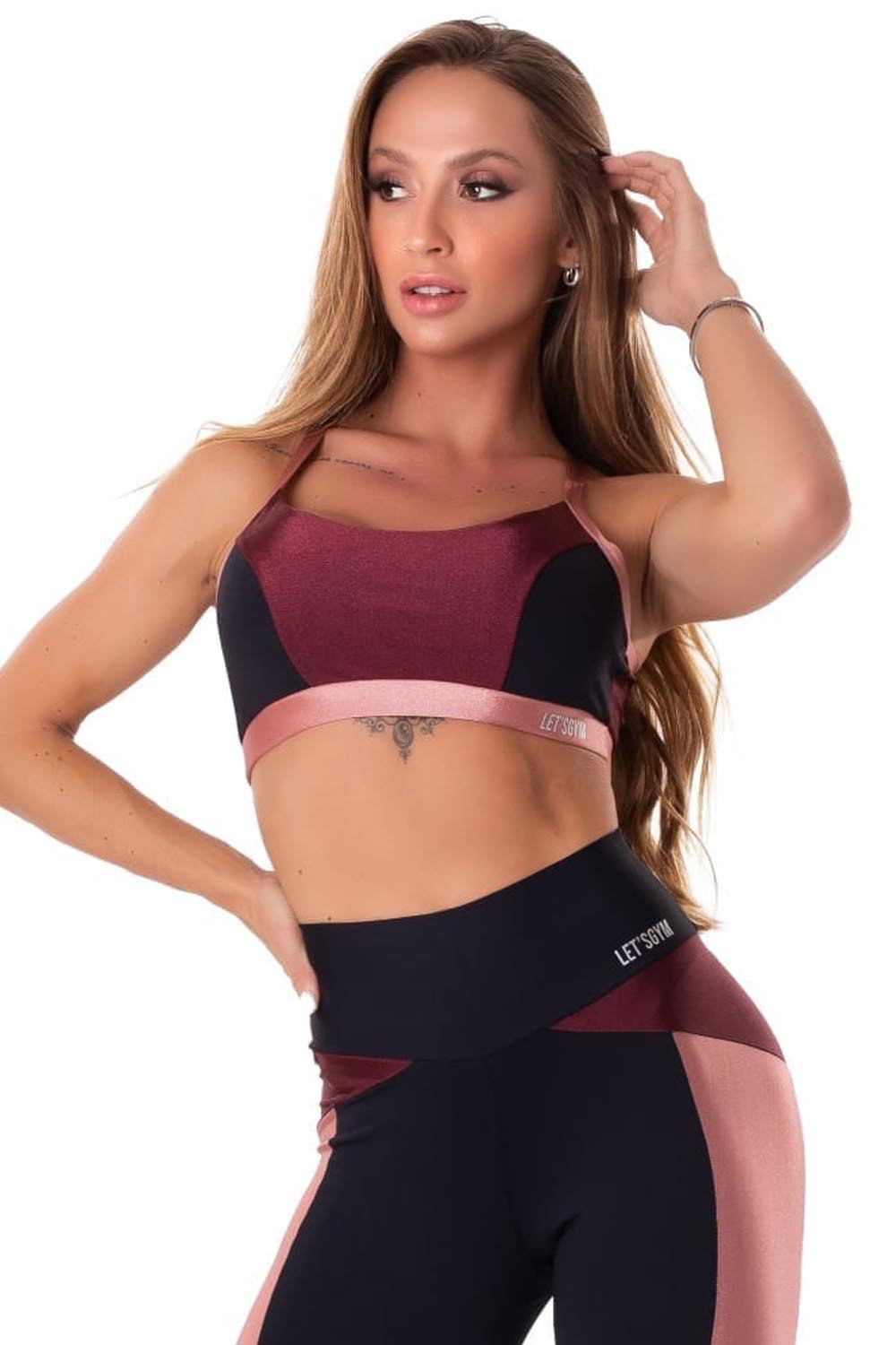 Lets Gym Fitness Magical Sports Bra Top