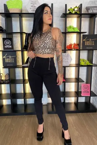 Gold ribbed pants Gold ribbed pants