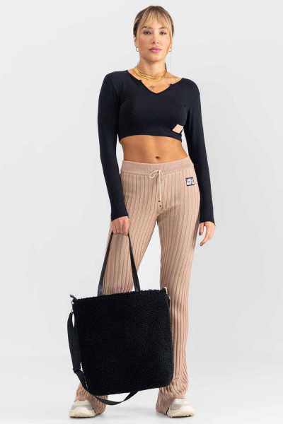 Cropped Mesh Must Have Black