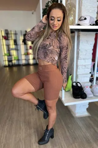 Cropped Tulle Fullprint Soul In