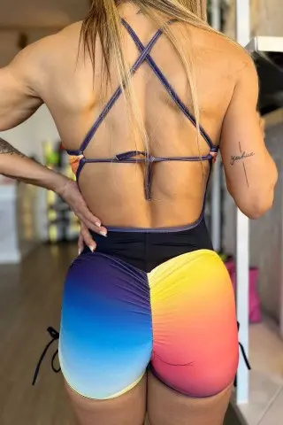 Sunset Flavors Romper Sunset Flavors Romper