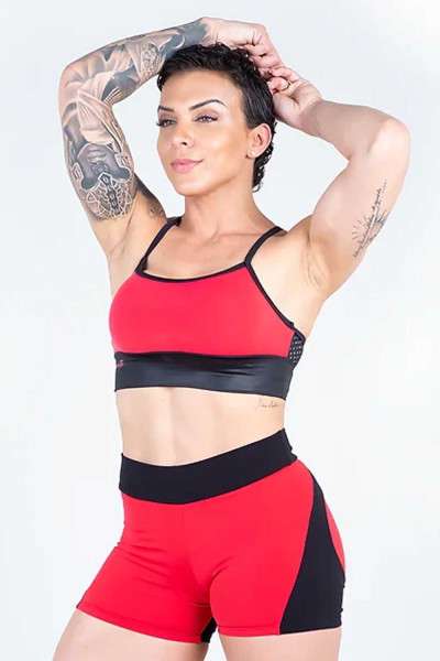 Red Hot Dynamite Fitness Top