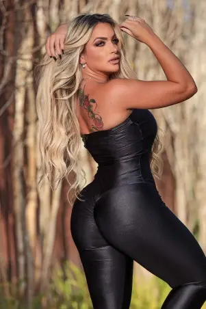 New Mamba Cirrê Black Jumpsuit W/U