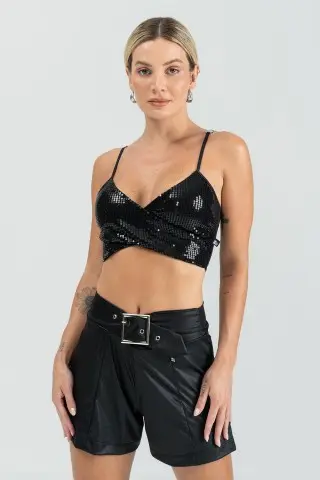 Top Endless Preto Labellamafia