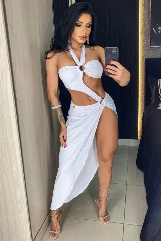 Vestido Lençóis De Seda