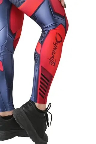 Macacão Fitness Dynamite Scarlet Blaze Macacão Fitness Dynamite Scarlet Blaze