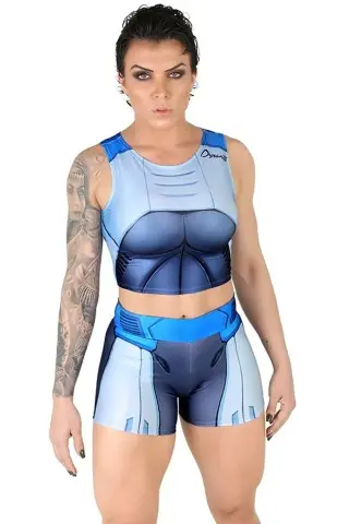 Top Fitness Alkanet Dynamite Blue Top Fitness Alkanet Dynamite Blue
