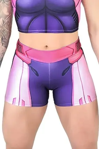 Robo Rose Dynamite Fitness Shorts