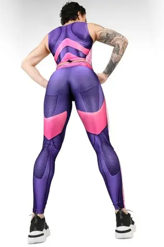 Legging Fitness Dynamite Robo Rose Legging Fitness Dynamite Robo Rose