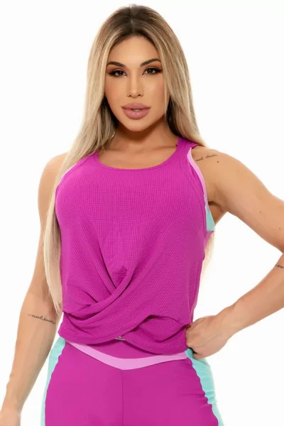 Sly Pink Cropped Top
