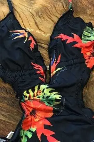 Swimsuit Ripple Red Infant Lily