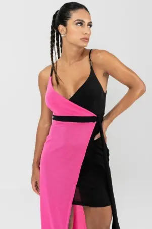 Pink Involve Knit Dress