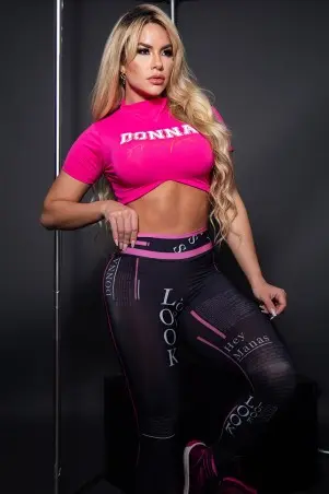 Legging Donna NewsFit Preta