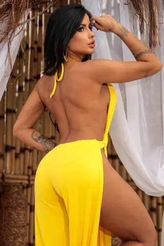 Yellow Anuhê Jumpsuit