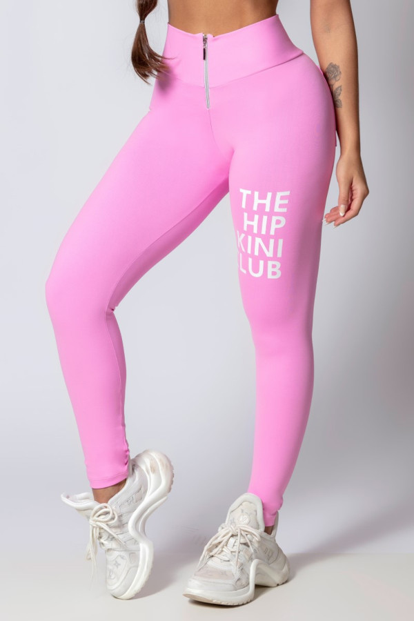 Pink Sporty Style Leggings...