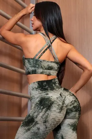 Conjunto Brocado Dazing Verde