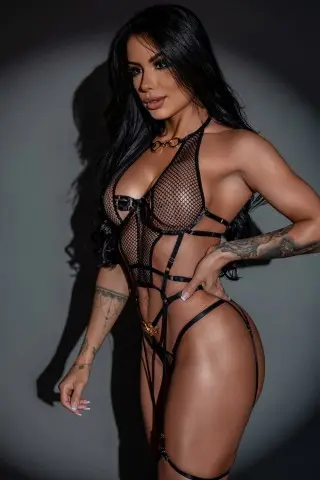 Conjunto Arrastão Scarlett Preto Conjunto Arrastão Scarlett Preto