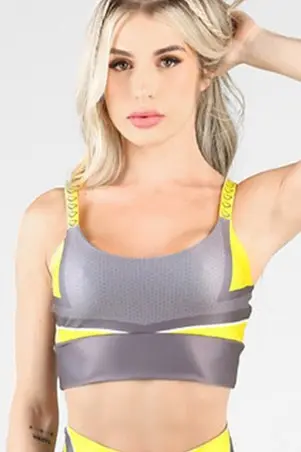 Top Fitness Yellow Haze Amarelo Grafite