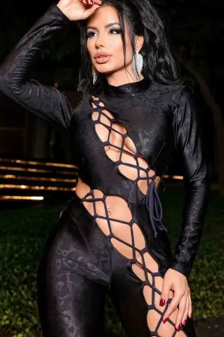 Macacão Lestrange Cirrê Macacão Lestrange Cirrê