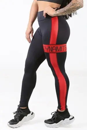 Carmine Red Leggings