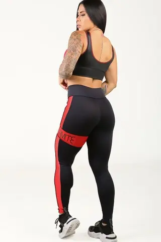 Carmine Red Leggings