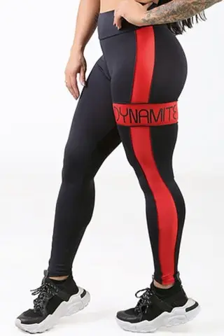 Carmine Red Leggings