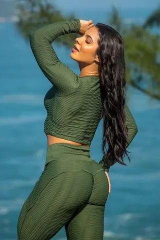 Green Brocade Set Green Brocade Set