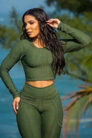 Green Brocade Set Green Brocade Set