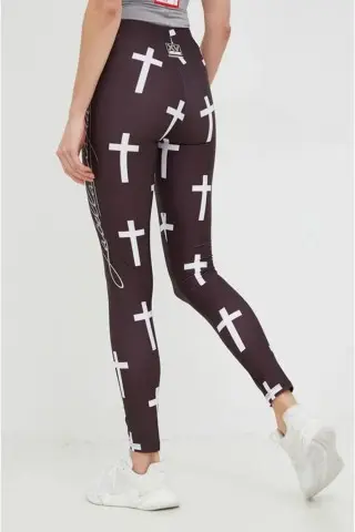 Cross Black Leggings