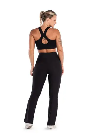 Legging Flare Preto