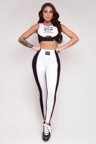 Top Dust White and Black Top Dust White and Black