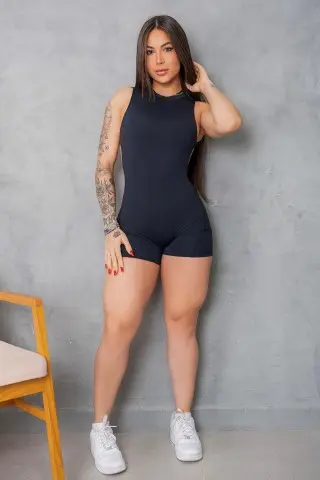 Macaquinho BodyWave Black