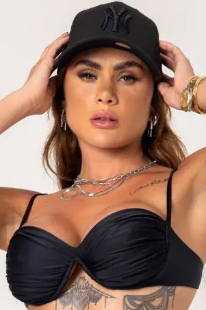 Top Biquíni Elevate Preto