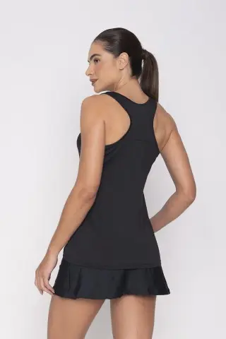 Shorts Saia Preto Com Bolso Interno Shorts Saia Preto Com Bolso Interno