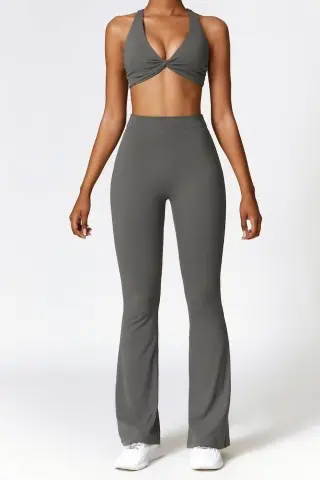 Flare yoga Push Up V Flare Cinza