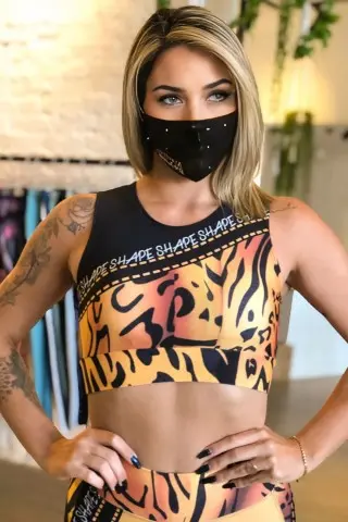 Animal Print Top Animal Print Top