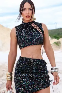 Conjunto Shiny Black