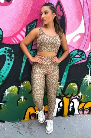 Legging Onça Camuflagem