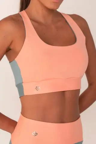 Duo Color Top - Wrap Around