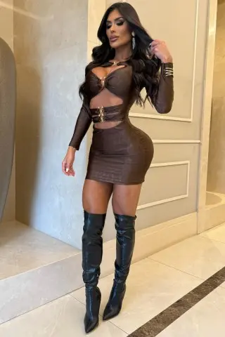 Vestido Encanto Selvagem