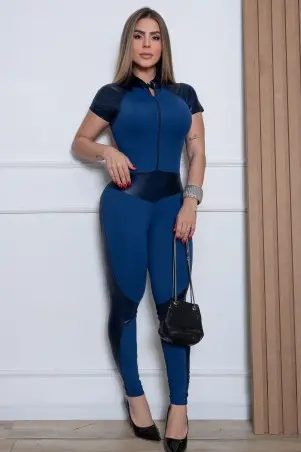 Macacão Cat Eye Azul