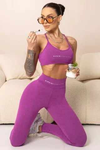 Brighten Raspberry Leggings W/U